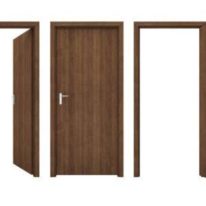 Porte en bois éxotique