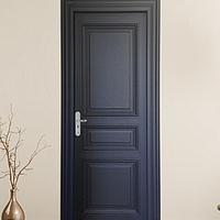 Porte d'entrée en bois